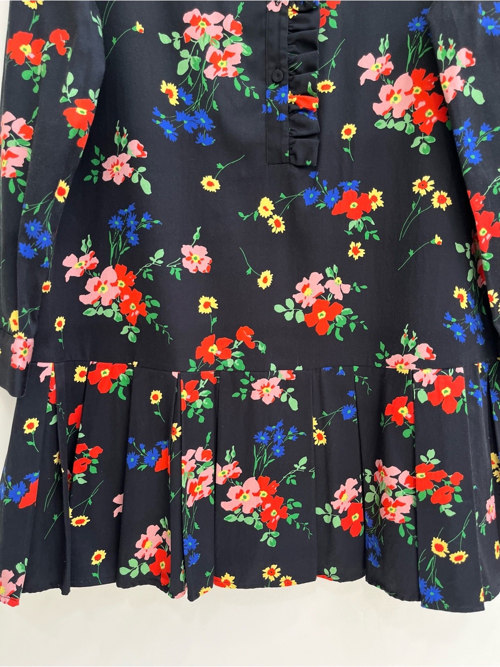 TUCKERNUCK After Light Amaryllis Tate Dress Black Colorful Floral Size Small - Picture 7 of 13